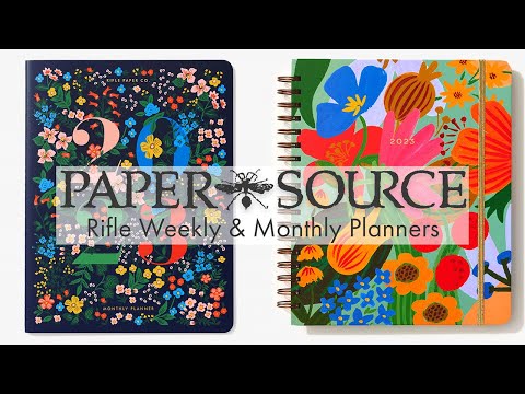 2023 Rifle Paper Co. Planners for Paper Source