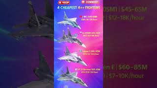 Cheapest 4++ Fighter Jets in the World (2026)#shorts