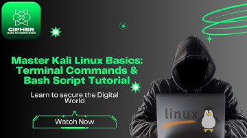 Master Kali Linux Basics: Terminal Commands & Bash Script Tutorial (Lecture 9)