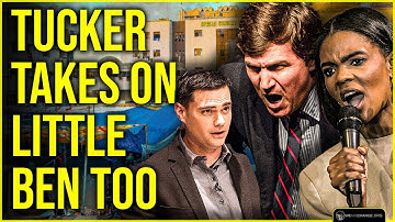 Tucker Carlson Joins Candace Owens In Battle With Ben Shapiro!