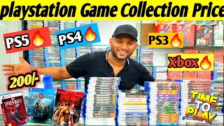 PS4,PS5,PS3 Video Game Collection 2024🔥Buy PS4 Games Disk Only 200tk😱PlayStation Game Price in bd