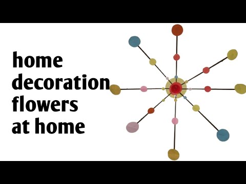home wall decoration at home ||how to make computer paper flowers|| diy ...