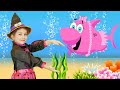 Halloween Baby Shark Spanish Version and More Nursery Rhymes by Chu Chu Ua