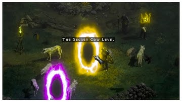 How To Find The Secret Cow Level In Diablo II: Resurrected