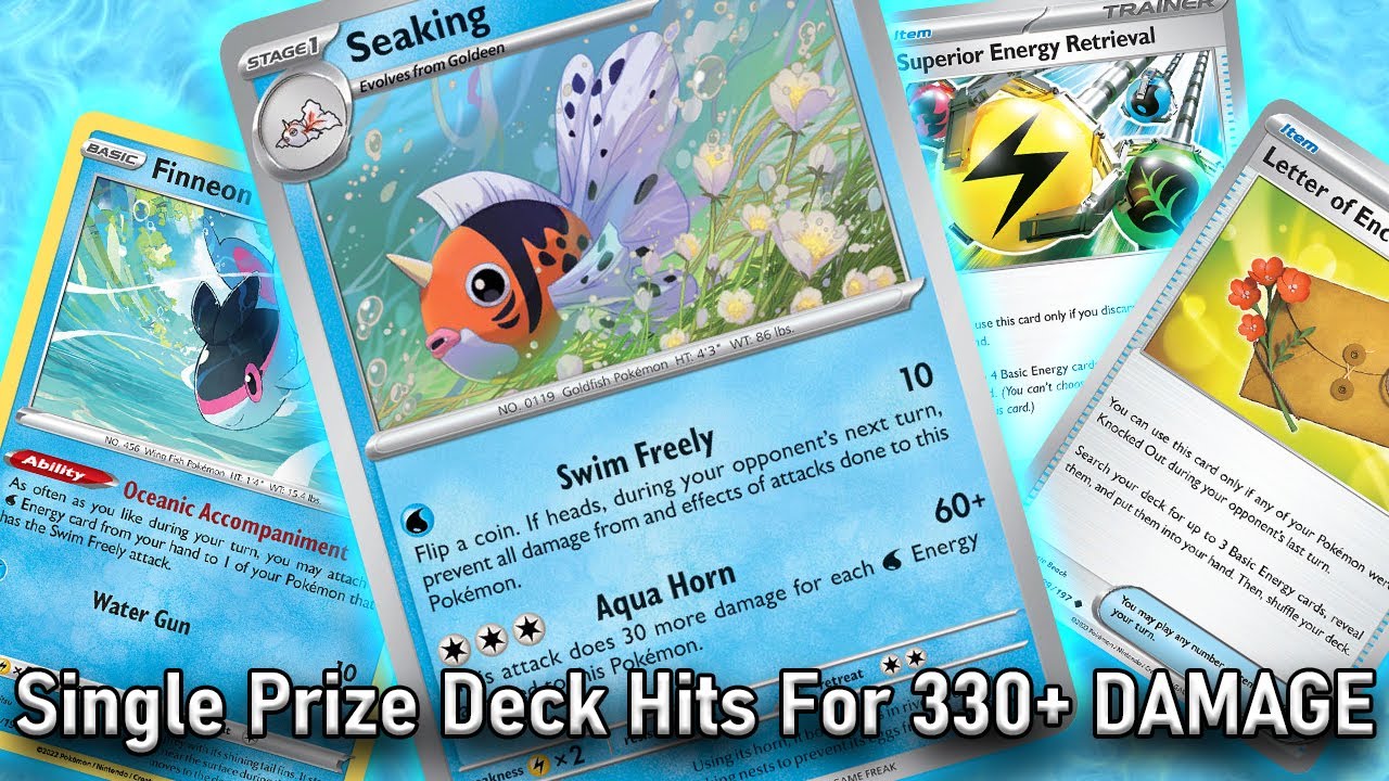 The NEW Seaking Budget Deck Can Take Out ex Cards In PTCGL | Pokmon 151