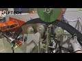 Bead apexing &amp; flipping machine