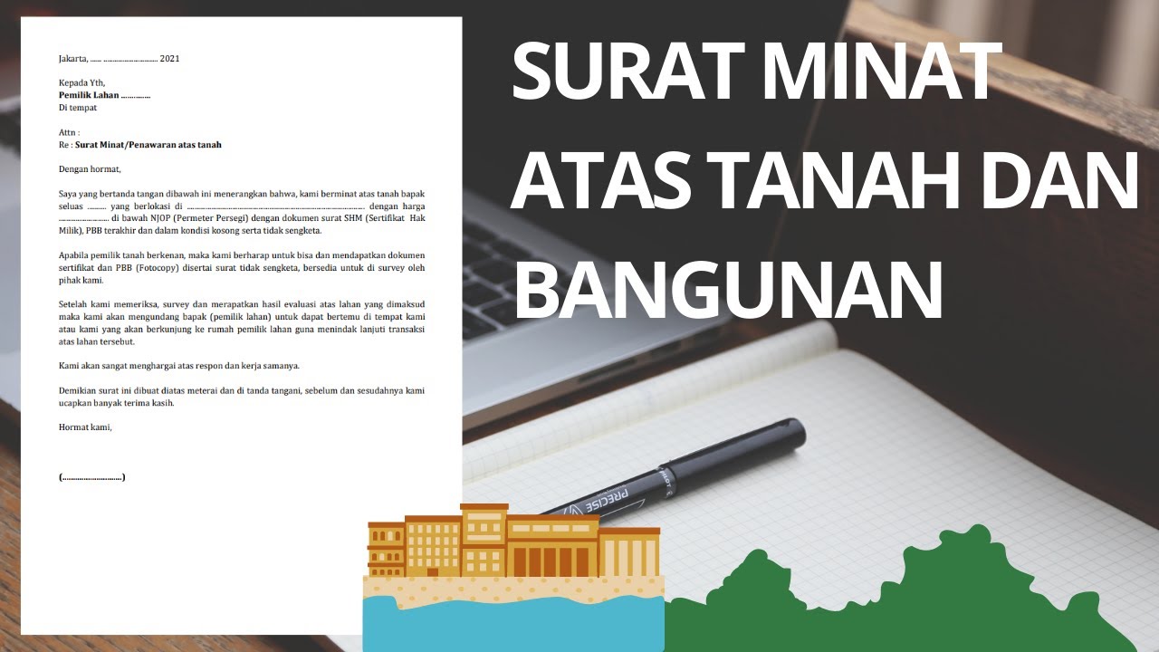 Surat Tunjuk Minat Projek / Examples of letter of interest are