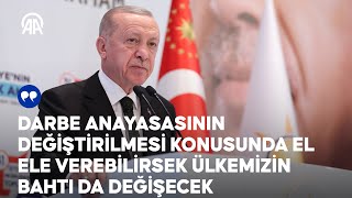 Cumhurbaşkanı Erdoğan konuşuyor