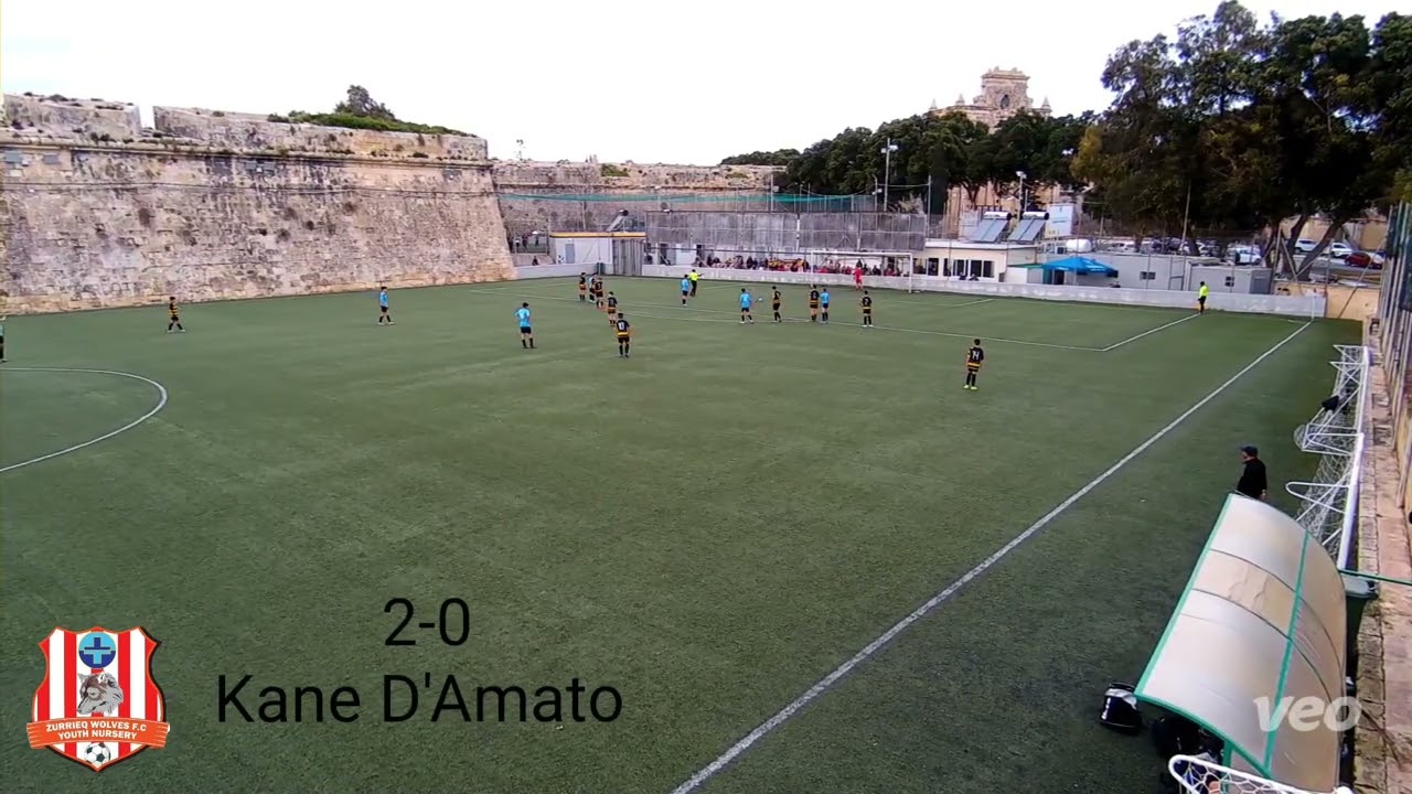 Under 15 Section B Zurrieq Wolves FC Youth Nursery vs Zabbar St.Patrick's  4-0.