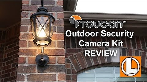 Toucan WiFi Security Camera Kit Review - Unboxing, Features, Installation, Setup, Settings, Footage