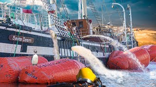 Salvage Operation of Tall Ship SEUTE DEERN | The Last Wooden Clipper Sunken