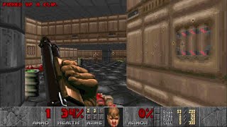 DOOM 1993-Nuclear plant-UV-Pistol start