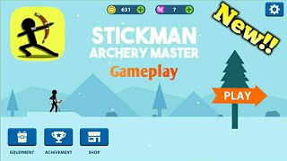 스틱맨 양궁 마스터 게임플레이 screenshot 2