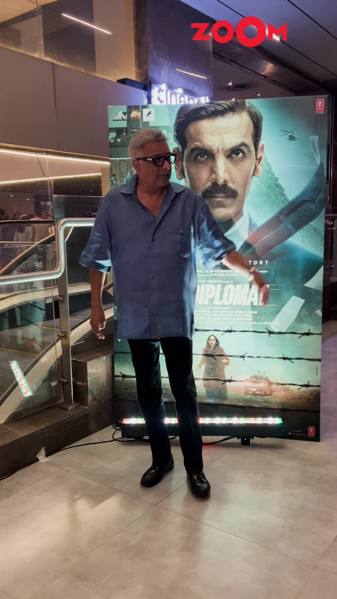 Boney Kapoor POSES for the paps at the screening of The Diplomat ?? #shorts