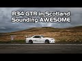 The R34 GTR doing what it does best. Sounding awesome.
