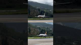 KTM bound 🤩 #drukair #bhutanairlines #bhutan #avgeek #vqpr #pbh #airbus #a319 #ktm