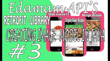 Android Retrofit tutorial food recipes app using MVVM|Edamam API #3
