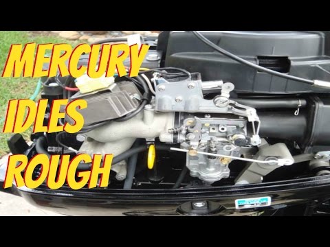 Mercury Outboard Idles Rough And Stalls YouTube