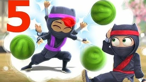 Clumsy Ninja - Gameplay Walkthrough Part 5 - Level 7-8 | BuddyFun