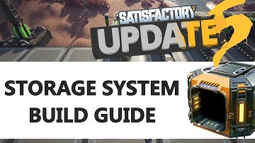 Satisfactory Storage System Guide - Auto-Sorter Tutorial / Guide for Satisfactory Update 8