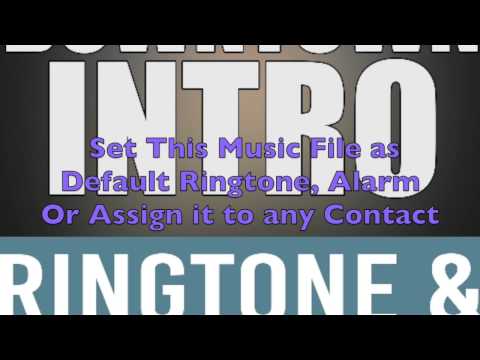 MACKLEMORE & RYAN LEWIS - Downtown Intro Ringtone and Alert