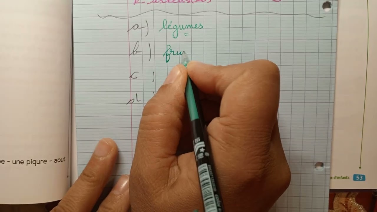 CE2 : Vocabulaire : Le mot étiquette page 53 Le trésor des mots