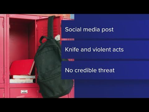 Superintendent Jake Langlais says school officials have been working with police.
Read the full story here: https://www.newscentermaine.com/article/news/education/social-media-post-involving-knife-violent-acts-at-lewiston-middle-school-isnt-credible-threat-superintendent-says-public-safety-education/97-71d94a63-fcbc-4be8-bdca-46414294805c Social media post involving knife, 'violent acts' at Lewiston school 'not a credible threat'