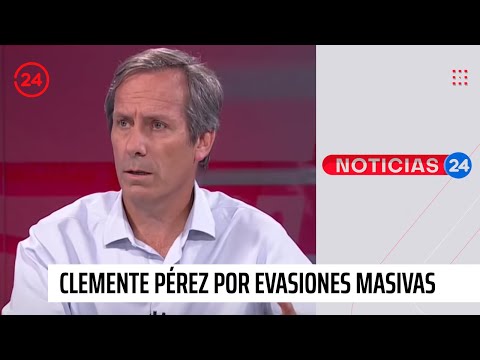 Clemente Pérez por evasiones masivas en el Metro: "Es una protesta más bien tonta" | 24 Horas TVN