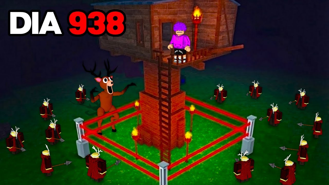 Construí una CASA del ARBOL en 99 Noches en el Bosque 🦌🏕️
