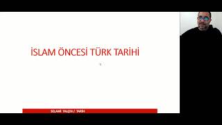20 İslam Öncesi̇ Türk Tari̇hi̇ I Türk Adi - Türk Kültür Merkezleri̇ - Sanal Dersi̇m