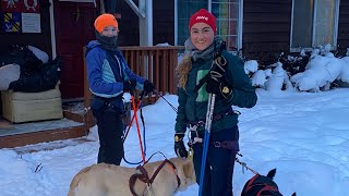 Nanuuq And Breanna Keeping Up With Simon And Annie At 5 Degrees.