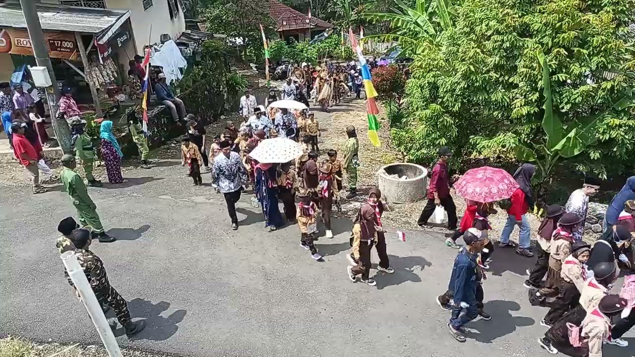 Karnaval kalikarung Kalibawang wonosobo