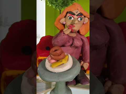 Мне бы не приготовить # #пластилин #анимация #юмор