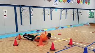 Hutsell Elementary- Ninja Warrior Obstacle Course (Field Day)