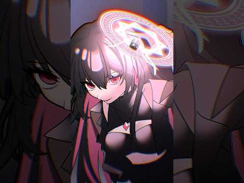 怪物を倒した後の魔法少女  #イラスト #illustration #vtuber