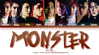 EXO (엑소) - 'Monster' Lyrics [Color Coded Lyrics Han/Roma/Eng/가사]