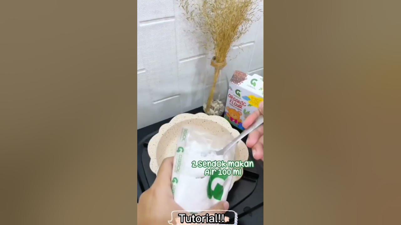 Tepung gasol organik makanan bubur bayi / link ada di komentar #video #short