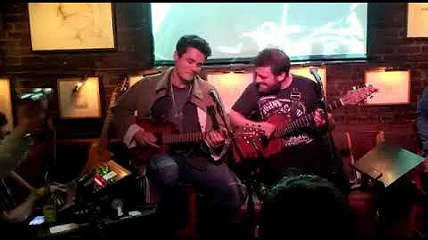 John Mayer and Nicholas Joseph Cassarino at New Yo...