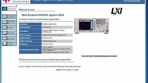 Keysight Remote Connectivity to an Instrument