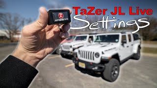 Unlock the Full Potential of Your Jeep Wrangler & Gladiator's  TaZer JL Live Settings Explained