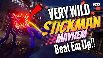 De gekste 3D Stickman-vechtgame die je ooit zult zien! Stickman-chaos