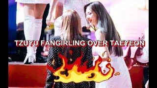 TZUYU FANGIRLING OVER TAEYEON