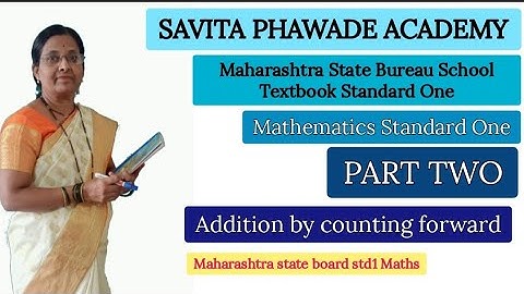 class one mathematics |Addition by counting forward | Maths| #SAVITAPHAWADEACADEMY | Online learning