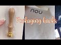 PACKAGING TIPS AND HACKS FOR SMALL BUSINESS | DIY & Cheap