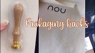 PACKAGING TIPS AND HACKS FOR SMALL BUSINESS | DIY & Cheap