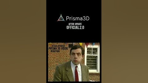 After Updates Prisma 3D users reaction be like -.-