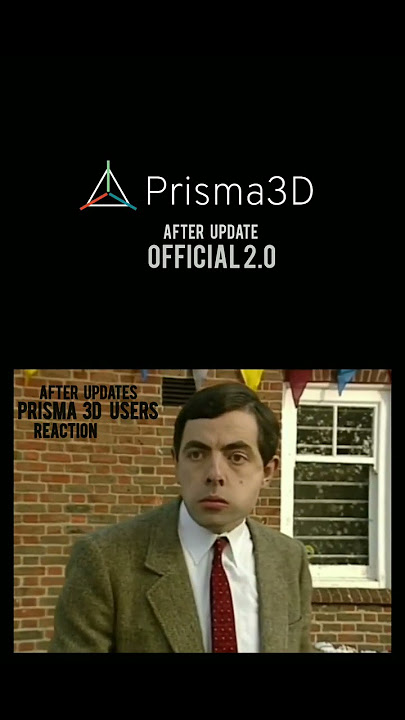 After Updates Prisma 3D users reaction be like -.-