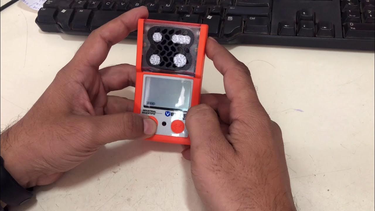 Industrial Scientific Portable Ventis MX4 Gas Calibration YouTube