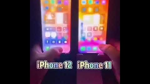 LCD Vs OLED iPhone 12 Vs iPhone 11