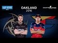 CS:GO - NiP vs. FaZe [Overpass] Map 3 - Semifinal - IEM Oakland 2016